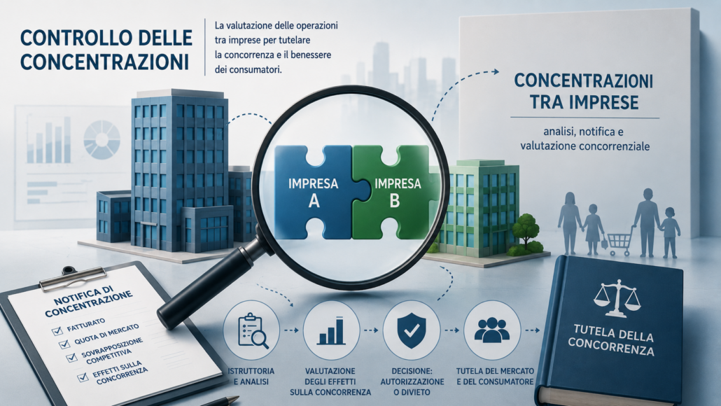 Controllo AGCM sulle concentrazioni tra imprese - Operazioni di concentrazione